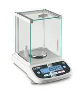 Analytical balances ADJ series with internal automatic calibration, either after a change of temperature &ge;2 °C or time-controlled, 210 g, ADJ 200-4 (W)