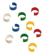 Accessoires pour micropipettes Pipetman<sup>&reg;</sup>, Clips coloris&trade; (5 couleurs disponibles)