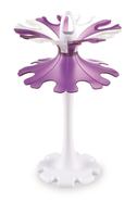 Pipette carousel, violet/colourless