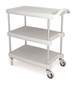 Shelf trolley plastic, 475 x 735 mm, Number of bases: 2