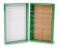 Microscope slide box ROTILABO<sup>&reg;</sup> Slip lid, No. of slots: 25, green