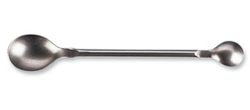 Dubbele lepel ROTILABO<sup>&reg;</sup> ronde steel, 17 mm, 180 mm