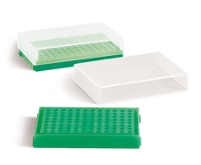 PCR-rack, neon groen, 1 stuks