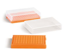 Rack PCR, orange fluo, 1 pcs