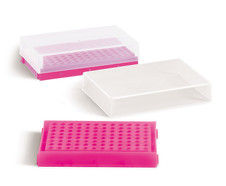 PCR-rack, neon roze, 1 stuks