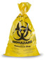 Entsorgungsbeutel BIOHAZARD gelb, 38 l, 400 x 780 mm