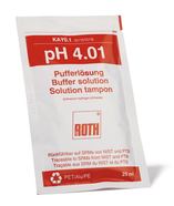 Solution tampon pH ROTILABO<sup>&reg;</sup> pH 4,01 en sachets