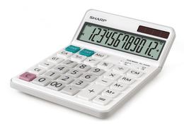 Solar-powered pocket calculator Sharp EL-340W