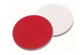 Septen ROTILABO<sup>&reg;</sup> für ND8 &#216; 8 mm, Silikon weiß / PTFE rot