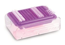 Koelbox PCR, violet naar roze