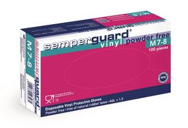 Disposable gloves Semperguard<sup>&reg;</sup> Vinyl non-powdered, Size: L (8-9)