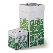 Entsorgungsbehälter für Glasbruch, klein