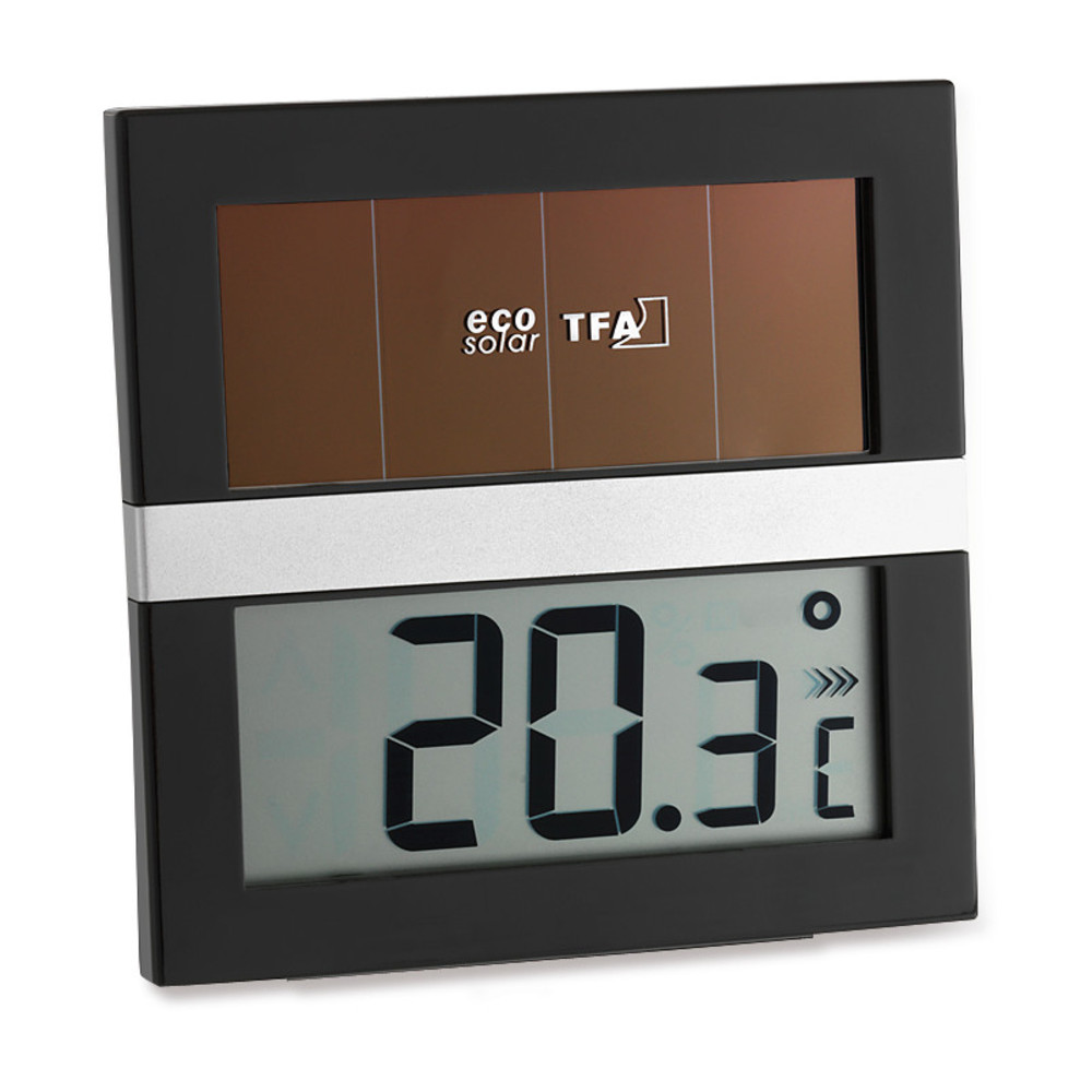 Thermomètre solaire Eco Basic, Thermomètres (intérieur-extérieur, min-max,  radiocommandé), Température et surveillance, Technique de mesure, Matériel de laboratoire