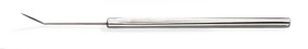 Dissecting needles Stainless steel handle, curved
