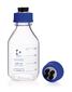 HPLC-Flasche mit Mehrfachverteiler, HPLC-Flasche 500 ml