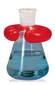 Weighting ring ROTILABO<sup>&reg;</sup> open type, Suitable for: Erlenmeyer flask 750-1500 ml, 100 mm, blue