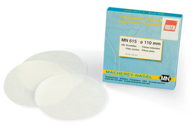 Round filters Type: MN 615, &#216;: 125 mm