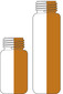 Fioles à échantillons ROTILABO<sup>&reg;</sup> avec filetage fin ND18, Verre clair, 20 ml