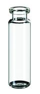 Headspace vials ROTILABO<sup>&reg;</sup> with beaded rim ND20 rounded bottom, Clear glass, DIN rolled edge, long neck, 20 ml