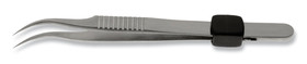 Precision tweezers DUMONT<sup>&reg;</sup> curved Inox08, L7, 0,10 mm