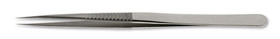 Precision tweezers DUMONT<sup>&reg;</sup> straight with fine tips Inox08 MDR, SS, 0,12 mm