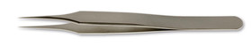 Precision tweezers DUMONT<sup>&reg;</sup> straight with fine tips Dumoxel<sup>&reg;</sup>, 4, 0,02 mm