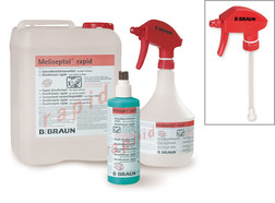 Surface disinfectant Meliseptol<sup>&reg;</sup> rapid, Bottle (without spray pump), 1 l
