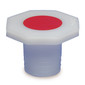 Stopper with standard taper plastic, 34/35