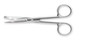 Dissecting scissors probe-pointed