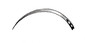 Surgical needles, fig. 11, 34 mm, 3/8 circular, round