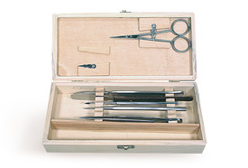 Dissecting set for microscopy Small