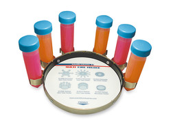 Accessories for Vortex-Genie<sup>&reg;</sup> series Attachment for centrifuge tubes/reaction vials, Attachment for 6 centrifuge tubes of 50 ml (&#216;&nbsp;30&nbsp;x L 115 mm)