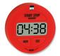 Timer ROTILABO<sup>&reg;</sup> met Count-down/Count-up , rood
