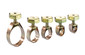 Colliers de serrage ROTILABO<sup>&reg;</sup> avec vis conducteurs, Pour: Flexible de &#216; ext. 9-14 mm