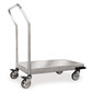 Platform trolley ROTILABO<sup>&reg;</sup> stainless steel, 820 x 545 mm