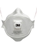 Particulate filter mask Aura&trade; 9300+  with Cool-Flow exhalation valve, FFP2 NR D, 9322+