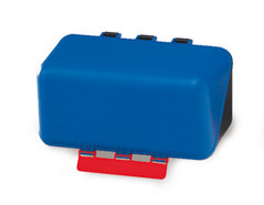 Brillenbox SEKUROKA<sup>&reg;</sup> voor 1 veiligheidsbril, blauw