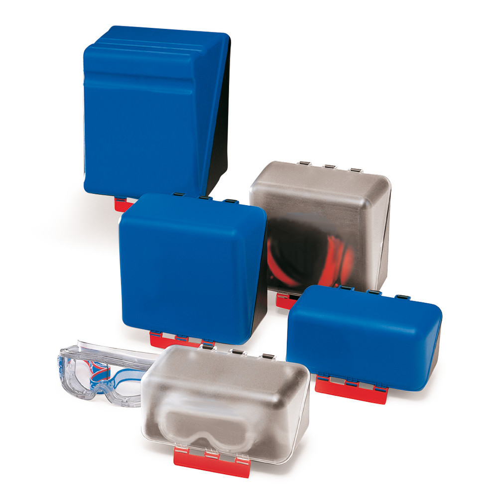 Sicherheitsbox SEKUROKA® Maxi, blau, Atemschutz-Zubehör, Atemschutz, Arbeitsschutz und Sicherheit, Laborbedarf