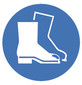 Safety symbols acc. to ISO 7010, Wear protective headgear, 100 mm