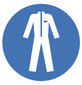 Safety symbols acc. to ISO 7010, Wear face shield, 100 mm