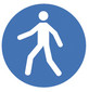 Safety symbols acc. to ISO 7010, Wear protective apron, 100 mm