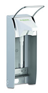 Soap and disinfectant dispenser, ELS plus, Suitable for: 500 ml bottles, 82 x 215 x 295 mm
