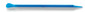 Spatula disposable plastic standard, blue