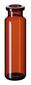 Headspace vials ROTILABO<sup>&reg;</sup> with beaded rim ND20 rounded bottom, Brown glass, DIN rolled edge, 10 ml
