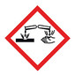GHS hazardous substances labels to combine Pictogram, Gas bottle