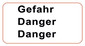 GHS hazardous substances labels to combine Signal word, Warning