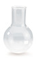 Round bottom flasks ROTILABO<sup>&reg;</sup> with beaded rim Wide neck, 50 ml