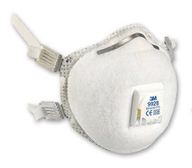 Special particulate filter mask FFP2 R D ozone mask with exhalation valve