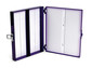 Microscope slide box True North&trade; Hinged lid