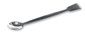 Spoon spatulas stainless steel, 27 mm, 150 mm